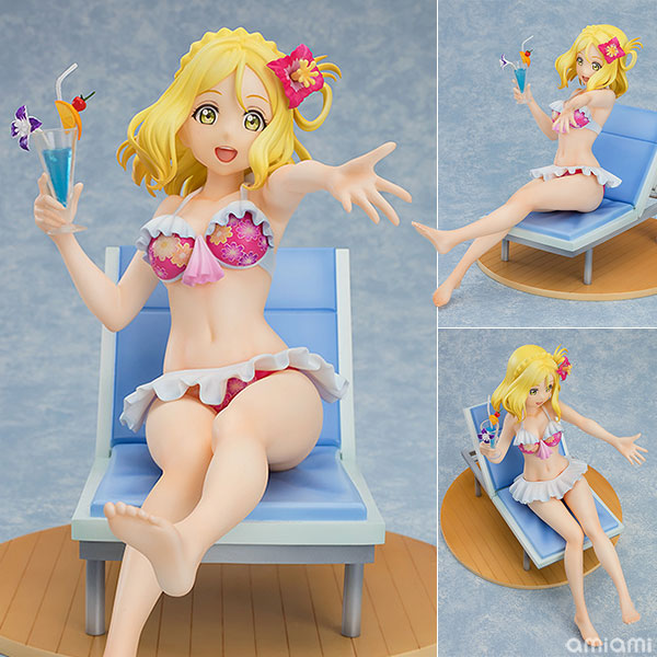 ラブライブ！サンシャイン！！ 小原鞠莉 Blu-rayジャケットVer. 1/7 完成品フィギュア[With Fans！]TVアニメ1期Blu-rayジャケットの表紙イラストそのままに「小原鞠莉」をBlu-rayジャケットフィギュアシリーズ最大ボリュームで立体化！
