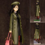 ガールズ＆パンツァー 最終章 ノンナ 1/7 完成品フィギュア[コトブキヤ]衣装はキャラクター原案の島田フミカネ氏によるフィギュア道だけの特別デザイン。シックな色使いにまとめた私服姿は、大人っぽい彼女の魅力をさらに光らせます。