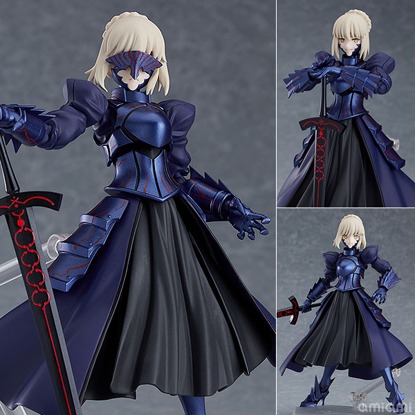 figma Fate/stay night [Heaven’s Feel] セイバーオルタ 2.0[マックスファクトリー]劇場版『Fate/stay night [Heaven’s Feel]』より、闇に飲まれた暗黒の騎士王「セイバーオルタ」がfigma2.0として再び登場です！