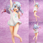 エロマンガ先生 和泉紗霧 エンディングmode 1/7 完成品フィギュア[キューズQ]業界ドタバタコメディアニメ『エロマンガ先生』から、可愛さ爆発で話題になったエンディングのTシャツ紗霧ちゃんが登場！