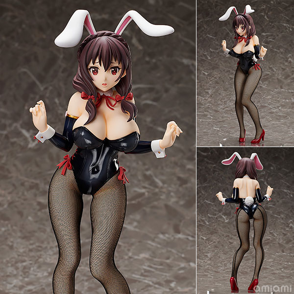 B-STYLE 映画 この素晴らしい世界に祝福を！紅伝説 ゆんゆん バニーVer. 1/4 完成品フィギュア[フリーイング]めぐみんと同い年ながら、対照的に発育の良い「ゆんゆん」の魅力を余すところなくバニースーツ姿で再現しました。