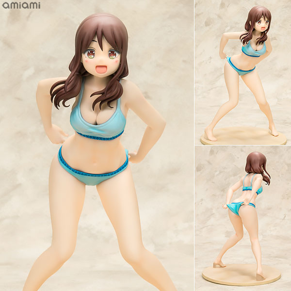 はるかなレシーブ 大空遥 1/8 完成品フィギュア[フリュー]夏のビーチの日差しに照らされビーチバレーに臨む姿は、はじける笑顔に、健康的な肉体表現や水着の質感にもこだわりました。