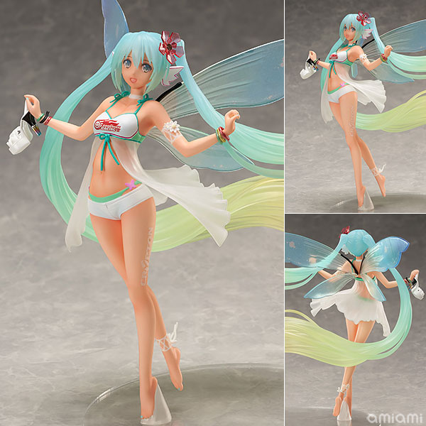 初音ミク GTプロジェクト レーシングミク 2017 タイVer. 1/1 完成品フィギュア[フリーイング]『初音ミク GTプロジェクト』専用キャラクター「レーシングミク」、2017年のタイ戦応援イラストVer.が1/1スケールフィギュアで登場です。