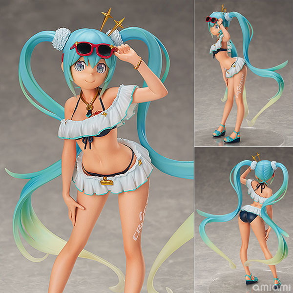 初音ミク GTプロジェクト レーシングミク 2018 タイVer. 1/8 完成品フィギュア[フリーイング]『初音ミク GTプロジェクト』専用キャラクター「レーシングミク」、2018年のタイ戦応援イラストVer.が1/8スケールフィギュアで登場です。