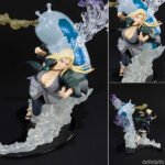 フィギュアーツZERO 綱手 絆Relation 『NARUTO-ナルト- 疾風伝』[BANDAI SPIRITS]うずまきナルトが「螺旋丸」を習得するきっかけとなった、「綱手」と「自来也」との絆を華やかなエフェクトでイマジネイション！