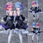 Re：ゼロから始める異世界生活 レム＆ラム Twins Ver. 1/7 完成品フィギュア[双翼社]双翼社がTVアニメお馴染みの手と手を合わせたポーズを再現し、繊細な造形でハイクオリティに仕上げました。