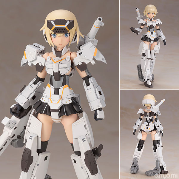 フレームアームズ・ガール 轟雷改[白] Ver.2 プラモデル[コトブキヤ]コトブキヤ オリジナルロボットコンテンツ、フレームアームズ・ガールの「轟雷改 Ver.2」がホワイトカラー＆マーキング追加で登場！