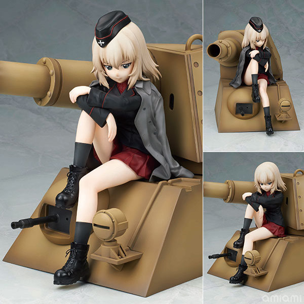 ガールズ＆パンツァー 最終章 逸見エリカ 完成品フィギュア[ディ・モールト ベネ]『ガールズ＆パンツァー 最終章』より逸見エリカが大ボリュームで立体化！最終章OPのワンシーンにフォーカスし、エリカの悲しげな中にも決意を含んだ表情を表現しました。