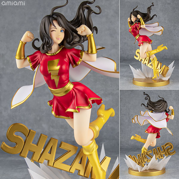 DC COMICS美少女 DC UNIVERSE メアリー(シャザム!ファミリー) 1/7 完成品フィギュア[コトブキヤ]シャザムのファミリー、メアリーがBISHOUJO化！おなじみ山下しゅんや氏描き下ろしイラストよりフィギュア化しました。