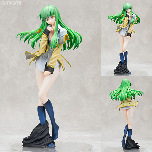 KDcolle 『コードギアス 反逆のルルーシュ』C.C. アッシュフォード学園制服Ver. 1/7 完成品フィギュア[KADOKAWA]TVアニメ『コードギアス 反逆のルルーシュ』より、ヒロイン・C.C.が1/7スケールフィギュアとなって登場！
