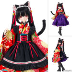 Black Raven シリーズ リリア ～大正浪漫～黒猫 1/3 完成品ドール[アゾン]「 ～大正浪漫～白猫ロンド＆黒猫ロンド」からBlack Raven「リリア」がスピンオフ！