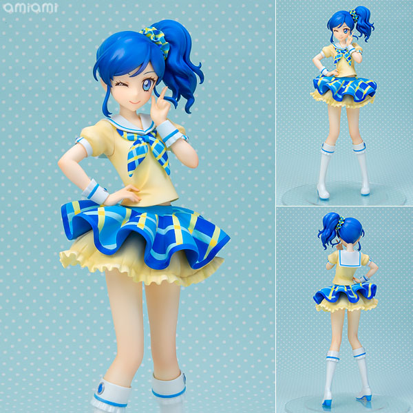Lucrea(ルクリア) アイカツ！ 霧矢あおい ブルーステージコーデ 1/7 完成品フィギュア[メガハウス]アイカツ！シリーズ第3弾に星宮いちごの親友『霧矢あおい』が登場！ぜひ「穏やかじゃない！」オーラを感じてください。