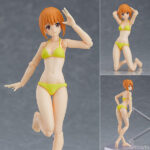 figma 水着女性body(エミリ) TYPE2[マックスファクトリー]figmaでサマーバケーション！オリジナルキャラクターの「エミリ」が新色の水着で登場。