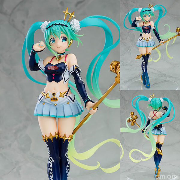 初音ミク GTプロジェクト レーシングミク 2018 summer Ver. 1/7 完成品フィギュア[マックスファクトリー]初音ミク GTプロジェクト専用キャラクター「レーシングミク 2018 summer Ver.」が1/7スケールフィギュアで登場！