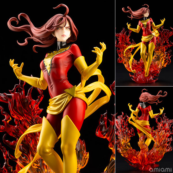 MARVEL美少女 MARVEL UNIVERSE ダーク・フェニックス REBIRTH 1/7 完成品フィギュア[コトブキヤ]山下しゅんや氏による描き下ろしイラストをもとに、現行シリーズのスケールに合わせて新規造形しました！