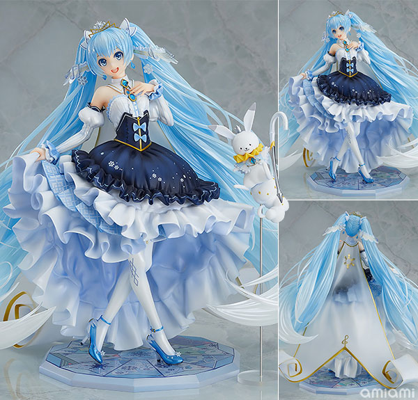 キャラクター・ボーカル・シリーズ01 初音ミク 雪ミク Snow Princess Ver. 1/7 完成品[グッドスマイルカンパニー]