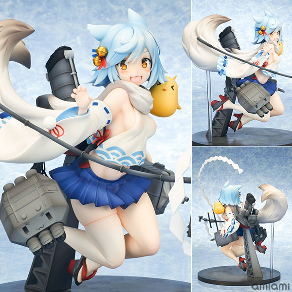 アズールレーン 吹雪 1/7 完成品フィギュア[ブロッコリー]スマートフォンゲーム「アズールレーン」より、活発で楽天的な吹雪級の長女「吹雪」を、迫力満点な1/7スケールで立体化しました！