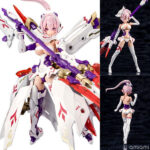 メガミデバイス 朱羅 九尾 1/1 プラモデル[コトブキヤ]「美少女×メカニック」新シリーズ『メガミデバイス』！ 朱羅 九尾(あすら きゅうび)参上！！