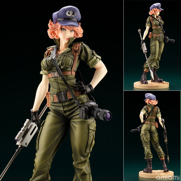 G.I.JOE美少女 レディ・ジェイ 1/7 完成品フィギュア[コトブキヤ]山下しゅんや氏がこのフィギュア化の為だけにコンセプトアートを描き下ろし！世界各地のエキスパートからなるチーム「G.I.JOE」から、エージェント「レディ・ジェイ」をラインナップ！