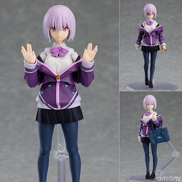 figma SSSS.GRIDMAN 新条アカネ[マックスファクトリー]TVアニメ『SSSS.GRIDMAN』より、「新条アカネ」がfigmaで登場！「メガネ」「スマホ」のほか、「カッターナイフ」や「鞄」「怪獣彫像」が付属します。