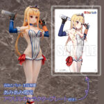 百合とバット 王坂皇華 【あみあみ限定特典：アクリルキャラクタープレート付き】 1/7 完成品フィギュア[絵夢トイズ]