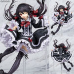 デート・ア・ライブ 時崎狂三 私服ver. ≪特典：ウインク顔パーツ付き≫ 1/7 完成品フィギュア[ホビーストック]つなこ先生の原作イラストの魅力そのままに、可愛らしさが溢れるゴスロリ私服姿の「時崎狂三」が立体化！