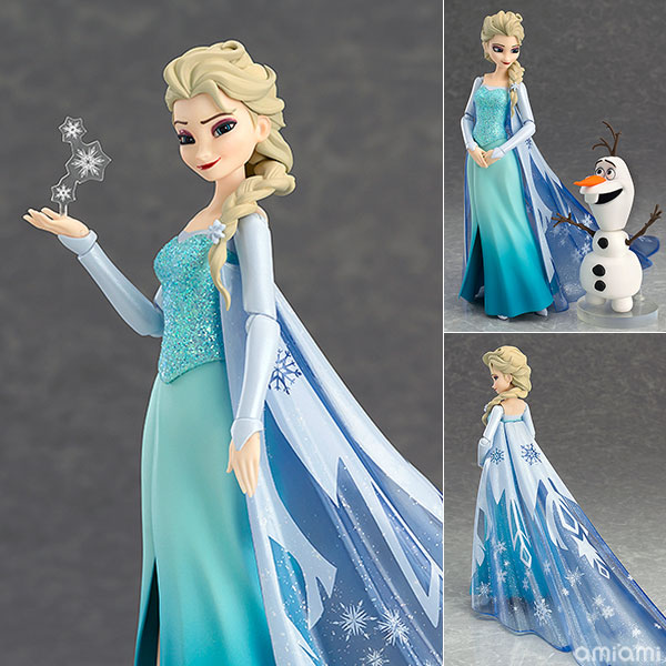 figma アナと雪の女王 エルサ [グッドスマイルカンパニー]大ヒット映画『アナと雪の女王』より、アレンデール王国家の長女「エルサ」が再び figma で登場！