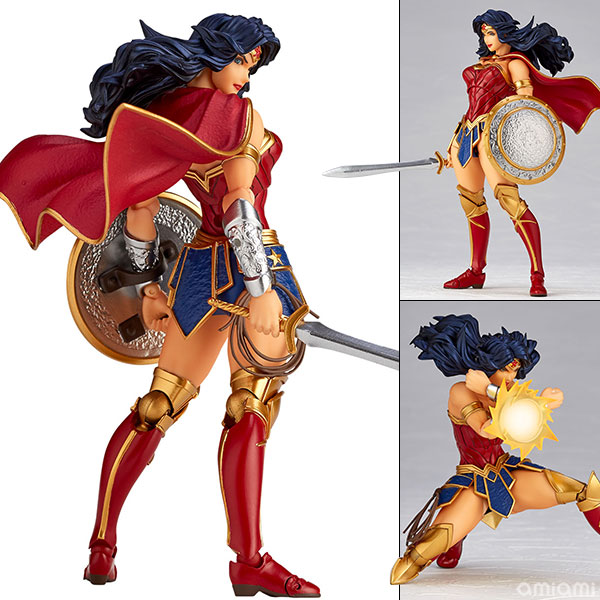フィギュアコンプレックス アメイジング・ヤマグチ No.017 Wonder Woman(ワンダーウーマン)[海洋堂]スーパーマン、バットマンと並ぶDCのトリニティとして名高い【ワンダーウーマン】がアメイジング・ヤマグチに登場！