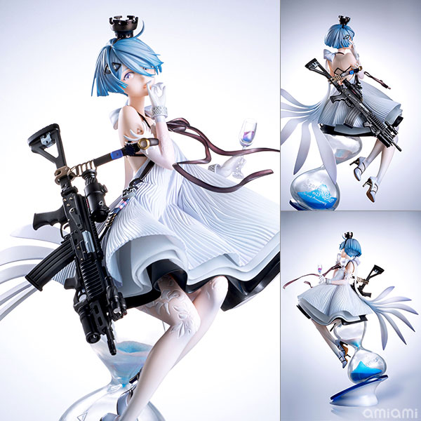 ドールズフロントライン Zas M21 ホワイトクイーン Ver. 1/8 完成品フィギュア[ホビーマックス]人気スマホゲーム『ドールズフロントライン』より、 常に冷静沈着な人形「Zas M21」の2周年記念スキン「ホワイトクイーン 」姿が、1/8スケールフィギュアとして立体化！