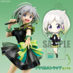 YuNi -Black Dress ver.- アクリルストラップセット 1/7 完成品フィギュア[NUVIS]ブラックドレス＆パステルグリーンの衣装で、ステージを翔ける、イキイキとしたYuNiちゃんを立体化しました！