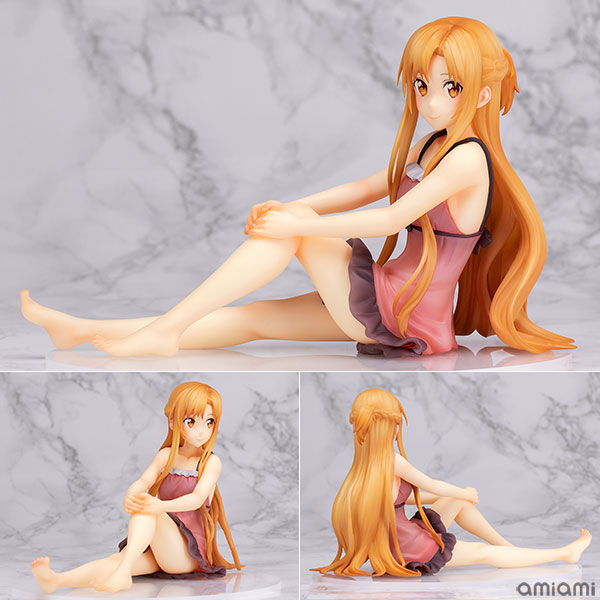 ソードアート・オンライン アスナ ルームウェアver. 1/7 完成品フィギュア[B´full FOTS JAPAN]大人気アニメ「ソードアート・オンライン」シリーズより『アスナ』ルームウェアver. が1/7スケールフィギュアとなって登場！