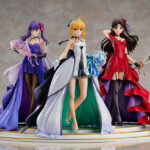 Fate/stay night セイバー 遠坂凛 間桐桜 15th CelebrationDress Premium Box 1/7[グッドスマイルカンパニー]Fate15周年のコンセプトから武内崇氏デザインのドレスを身に纏った「セイバー」「遠坂凛」「間桐桜」がセットで登場！