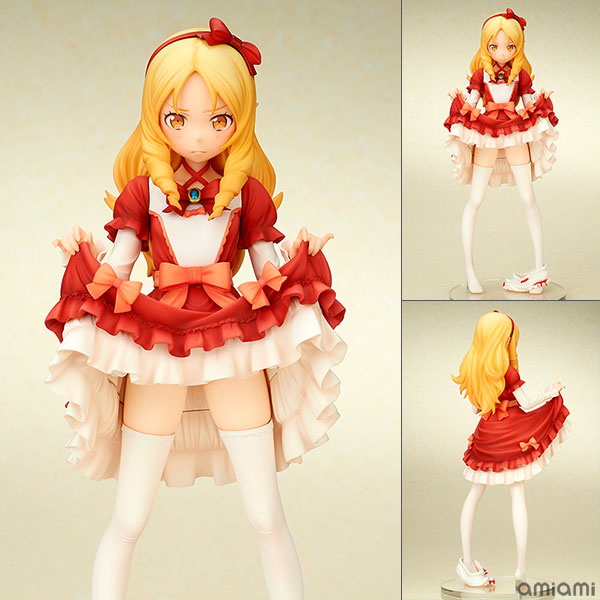 エロマンガ先生 山田エルフ イベント限定パッションレッド 1/7 完成品フィギュア[キューズQ]※こちらの商品は 2020年2月9日に開催された「ワンダーフェスティバル2020[Winter]」会場販売品の、期間限定通販です。
