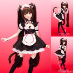 AniFee(アニフェー)シリーズ002「ネコぱら」ショコラ 1/4 完成品ドール[CP/FairyLand]ネコぱらの看板娘の一人「ショコラ」が40cm級のドール化して登場。