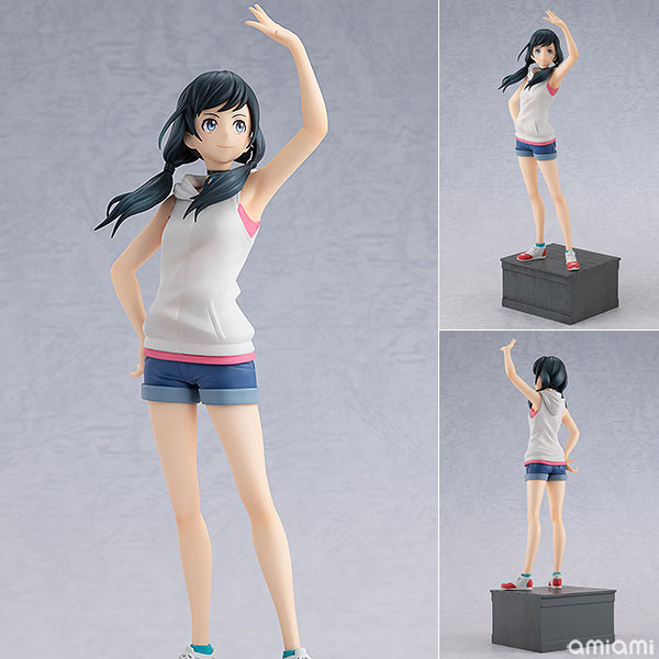 POP UP PARADE 天気の子 天野陽菜 完成品フィギュア[グッドスマイルカンパニー]新海誠監督による大人気アニメーション映画『天気の子』より「天野陽菜」が登場です。「POP UP PARADE 森嶋帆高」と一緒に飾れる仕様となっております。