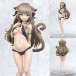 秋乃えるオリジナルイラスト ミコちゃん 1/7 完成品フィギュア[B´full FOTS JAPAN]秋乃える先生の看板娘、ご主人様大好きなケモ耳少女「ミコちゃん」が立体化。 恥ずかしがりつつも、ご主人様の趣味全開の布面積少ないセクシーな水着姿をお披露目！