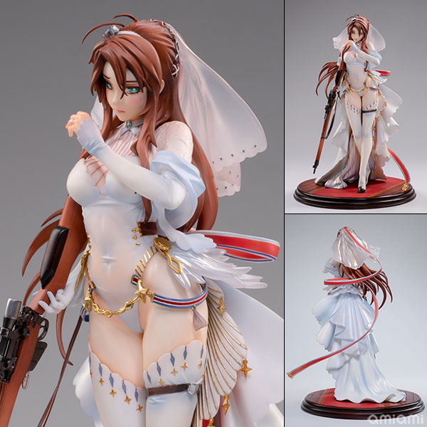 ドールズフロントライン リー・エンフィールド 一生守り抜くVer. 1/8 完成品フィギュア[絵夢トイズ]原型製作：囧rz・SUPER鉄觀音・Polka ／ 彩色：sleepless ／ Copyright：SUNBORN Network Technology Co., Ltd.