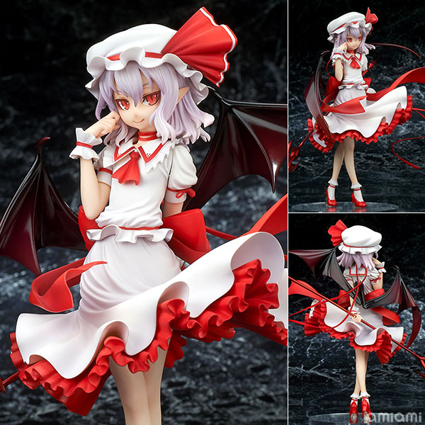 東方Project “永遠に紅い幼き月” レミリア・スカーレット 1/8 完成品フィギュア[キューズQ]「東方Project」から紅魔館の主にして、500歳超えの吸血鬼「レミリア・スカーレット」が登場！不動の人気を誇るレミリアお嬢様のフィギュアをぜひお迎えください。