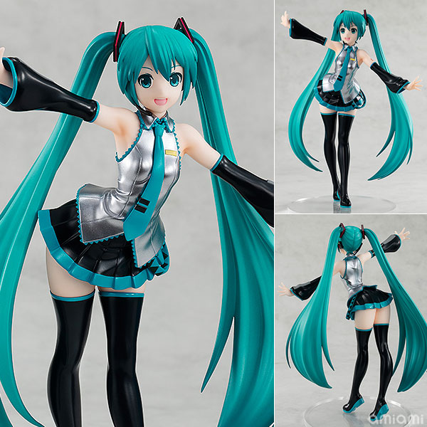 POP UP PARADE キャラクター・ボーカル・シリーズ01 初音ミク 完成品フィギュア[グッドスマイルカンパニー]はつらつとしたポーズの可愛いミクさんをぜひお手元にお迎えください。