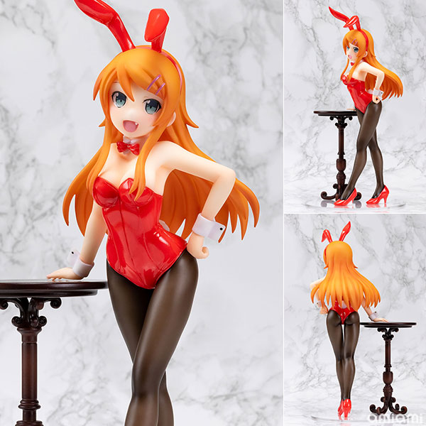 俺の妹がこんなに可愛いわけがない。 高坂桐乃 バニーver.リサイズ版 1/5 完成品フィギュア[B´full FOTS JAPAN]光沢のあるバニーコスチュームや可愛らしい表情にご注目。是非お迎えしてお手元でお楽しみください！
