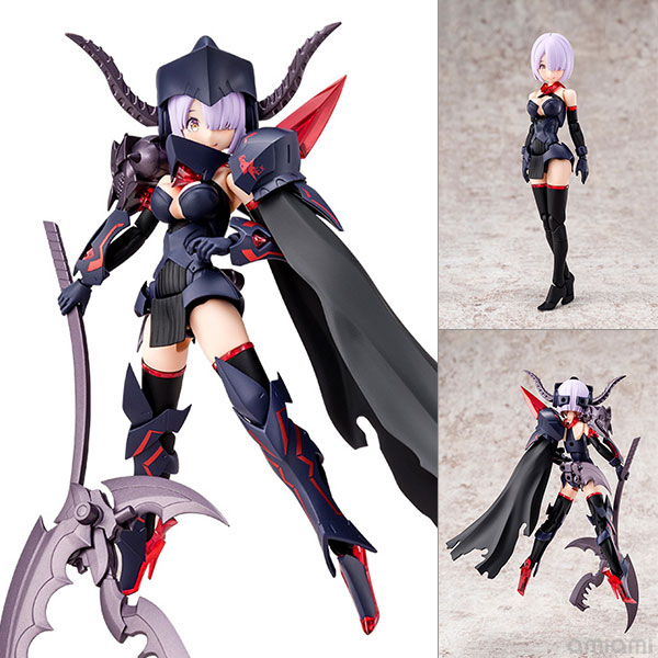 メガミデバイス BULLET KNIGHTS エクスキューショナー 1/1 プラモデル[コトブキヤ]「メガミデバイス BULLET KNIGHTS ランチャー」をベースに、処刑人(エクスキューショナー)をモチーフにした可動美少女が登場！