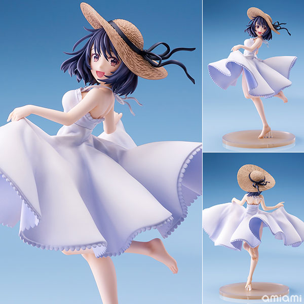 U35イラスト 『海辺で』 完成品フィギュア[ユニオンクリエイティブ]大人気イラストレーター“U35”氏のイラスト『海辺で』を立体化！スカートの細部までにこだわり、U35氏の世界観を表現しております！！