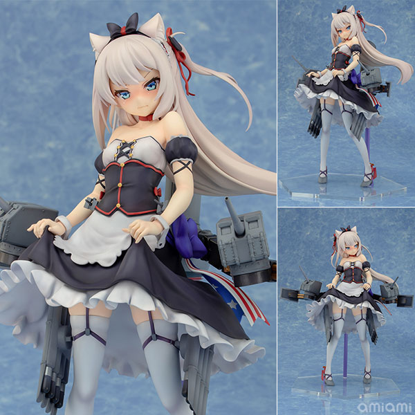 アズールレーン ハムマン改 1/7 完成品フィギュア[プラム]スマートフォンゲーム『アズールレーン』より、駆逐艦「ハムマン改」がフィギュア化！