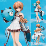 超次元ゲイム ネプテューヌ「ブラン」寝起きVer. 1/8 完成品フィギュア[ブロッコリー]大人気TVアニメ『超次元ゲイム ネプテューヌ』より、ルウィーの守護女神「ブラン」をかわいらしくスライヌのぬいぐるみを抱えた寝起き姿で立体化！