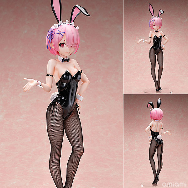 B-STYLE Re：ゼロから始める異世界生活 ラム バニーVer. 2nd 1/4 完成品フィギュア[フリーイング]TVアニメ『Re：ゼロから始める異世界生活』より、ロズワール邸のメイド「ラム」が、装いも新たなバニースタイルで登場です。