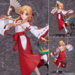 ソードアート・オンライン アリシゼーション War of Underworld アスナ巫女 Ver. 1/7 完成品フィギュア[双翼社]『ソードアート・オンライン アリシゼーション War of Underworld』より、アスナ巫女ver.がスケールフィギュアで登場です！