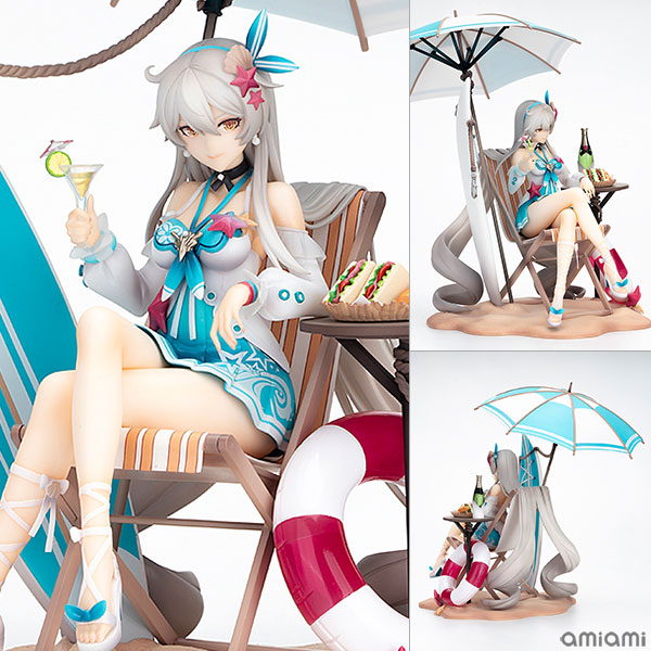 崩壊3rd キアナ・カスラナ 空の律者 泉の精霊Ver. 1/8 完成品フィギュア[miHoYo]miHoYo社の大人気ゲーム『崩壊3rd』より、空の律者にしてカスラナ家69代目伝承者、キアナが聖痕「海のバカンス」の姿で登場！