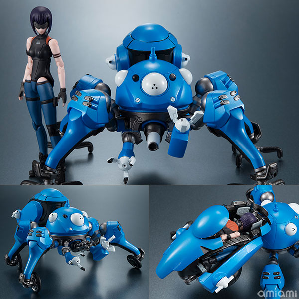 ヴァリアブルアクション Hi-SPEC 攻殻機動隊 SAC_2045 タチコマ＆草薙素子[メガハウス]Netflixオリジナルアニメシリーズ「攻殻機動隊 SAC_2045」のタチコマが登場です。