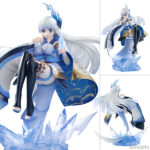 陰陽師本格幻想RPG 雪女 1/8 完成品フィギュア[NetEase Games]中国のオンラインゲーム会社・NetEase, Inc.によるスマートフォン向けゲームアプリ『陰陽師』から、式神「雪女」が立体化。