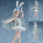 B-STYLE 劇場版 あの日見た花の名前を僕達はまだ知らない。 めんま うさみみVer. 1/4 フィギュア[フリーイング]うさみみを意識した振り向きポーズで広がる髪やスカート、微笑みかける透明感のある笑顔を、是非ご堪能ください！